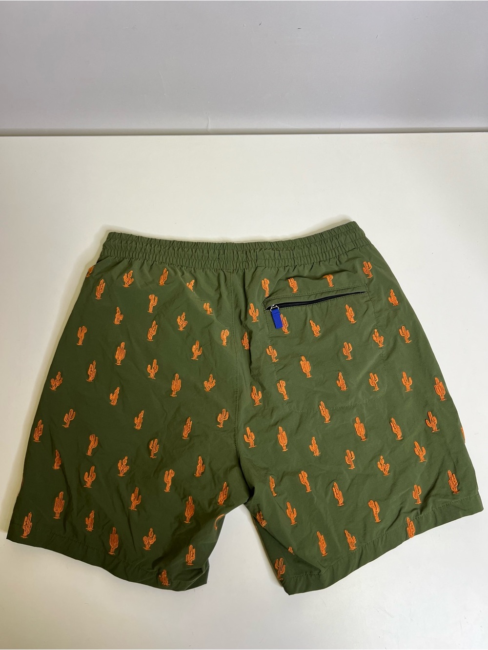 Bonobos The Rec Swim Trunks Green Cactus Men’s 7” Inseam - Size Medium - Picture 2 of 8